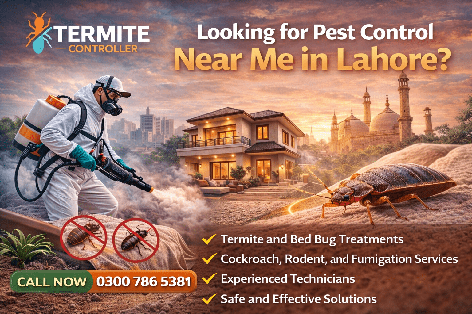Pest Control Near Me in Lahore